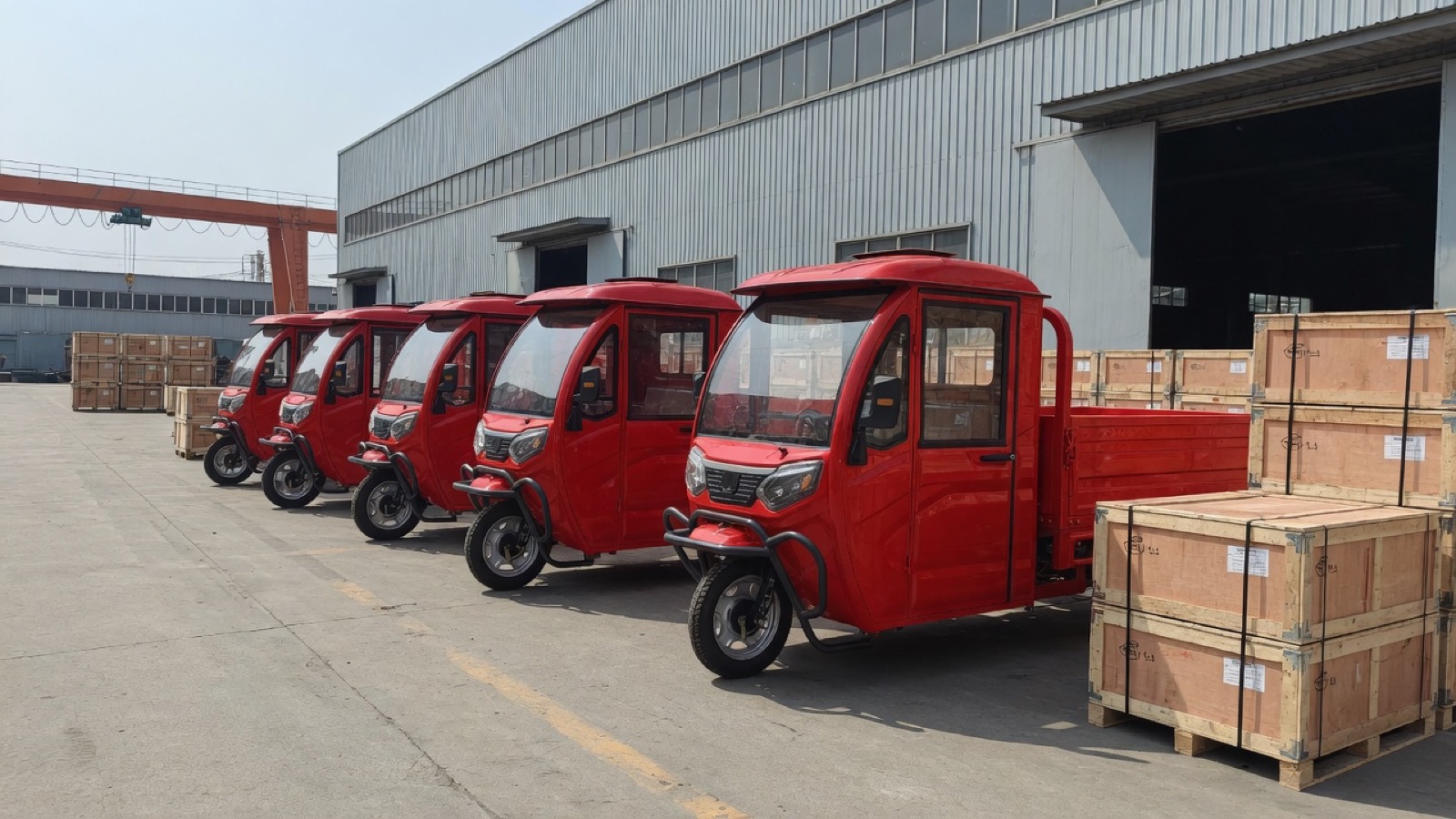 Image of Chinese Enterprise Seeking Cargo Electric Tricycle Distribution Partners in Vietnam