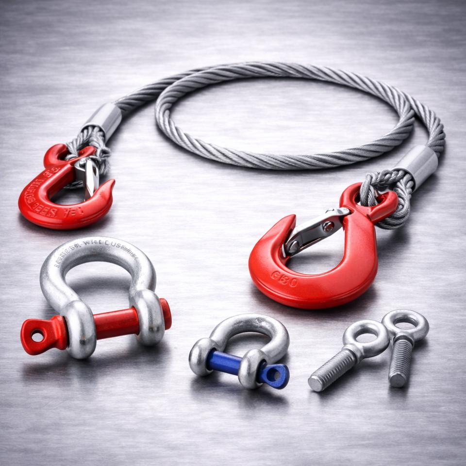 Image of International Enterprise Seeking Suppliers of Heavy-Duty Lifting Wire Ropes and Shackles for Industrial Proje