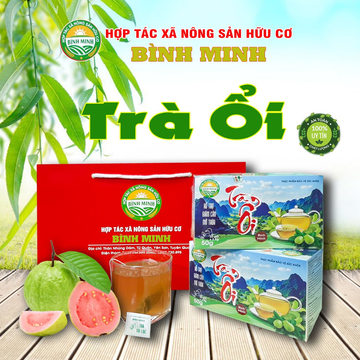 Binh Minh Guava Tea