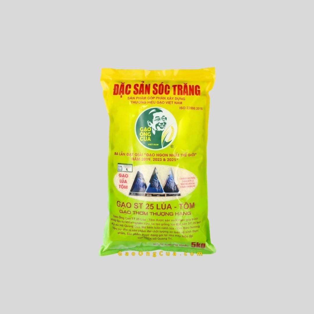 Ong Cua ST25 Rice (Rice - Shrimp Farming System)