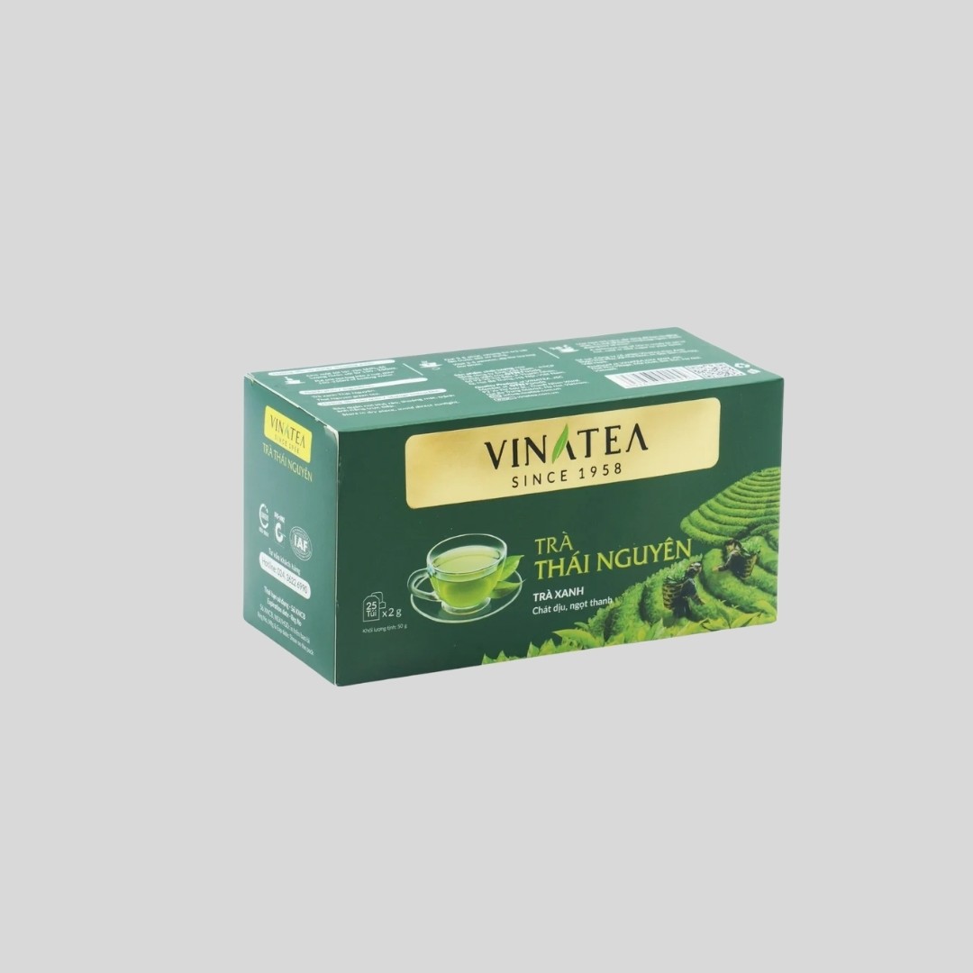 Vinatea Thai Nguyen Tea Bags 50g