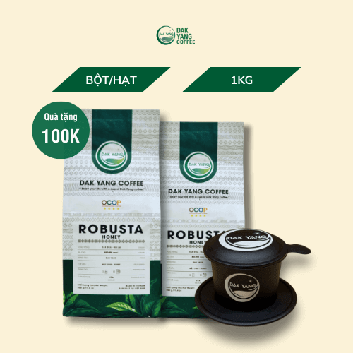 Robusta Honey Combo – 1kg Zip-lock Bag