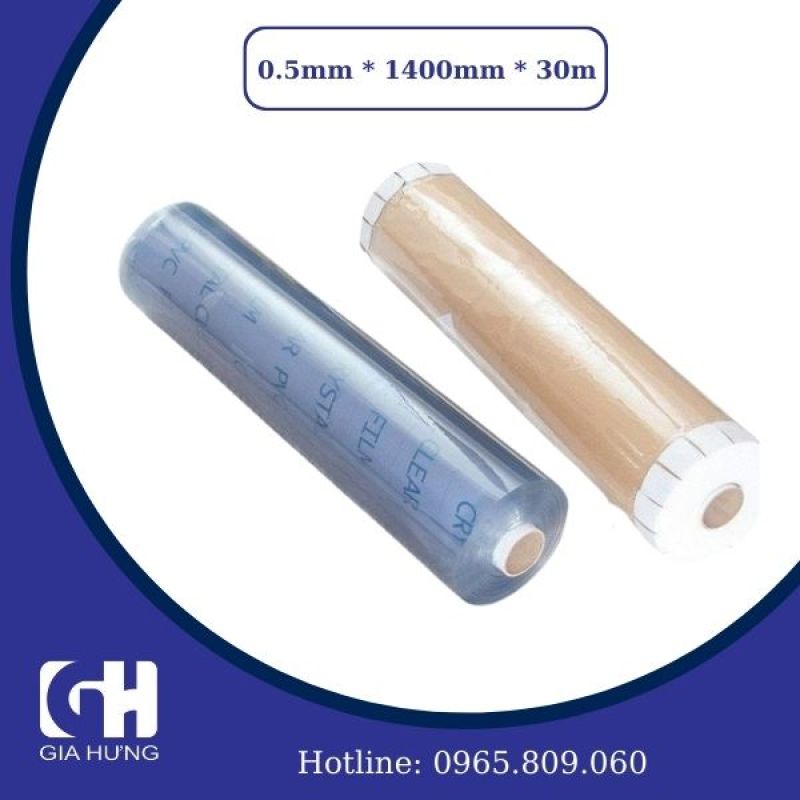 Transparent flexible PVC plastic film