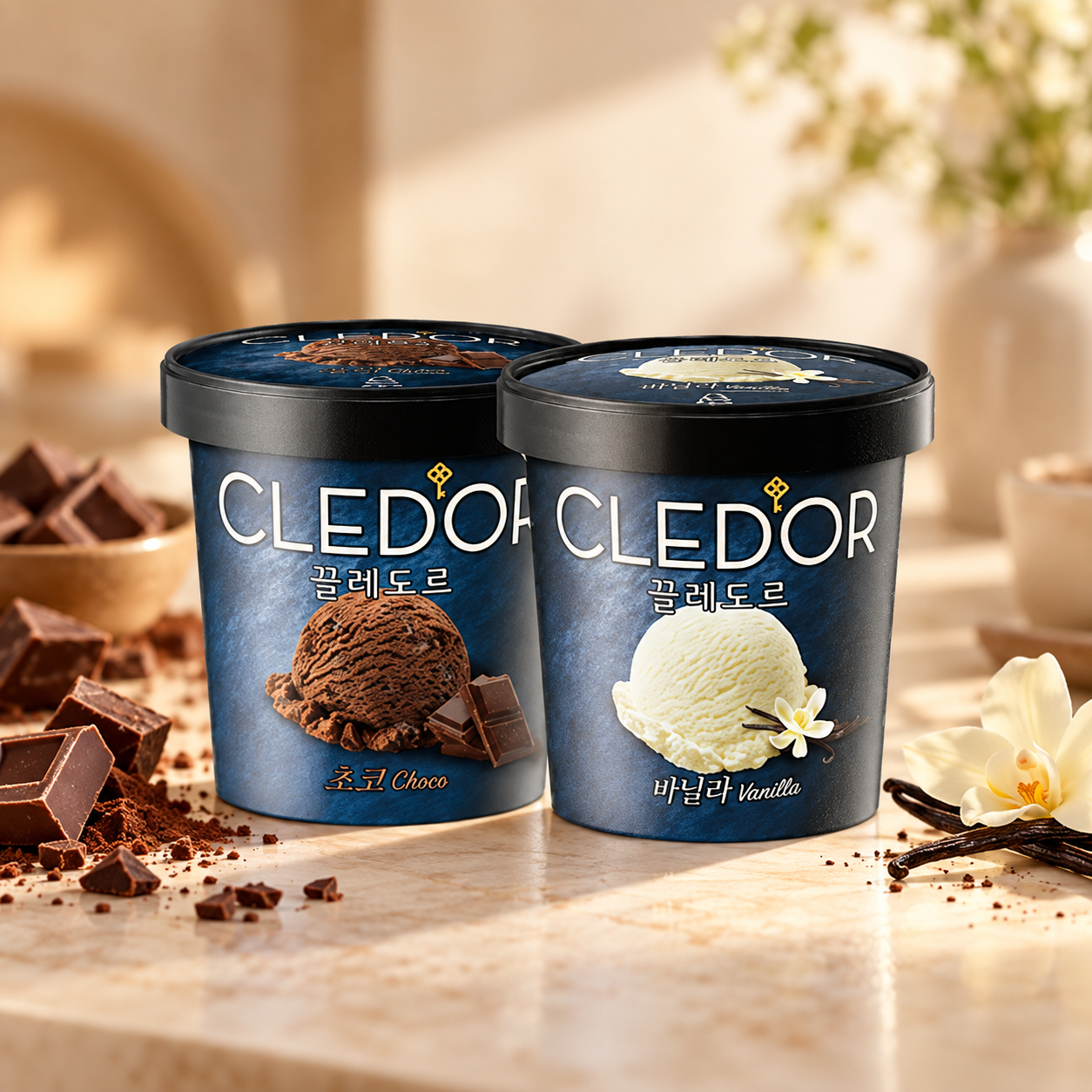 Cledor Pint Ice Cream ( 474ml )