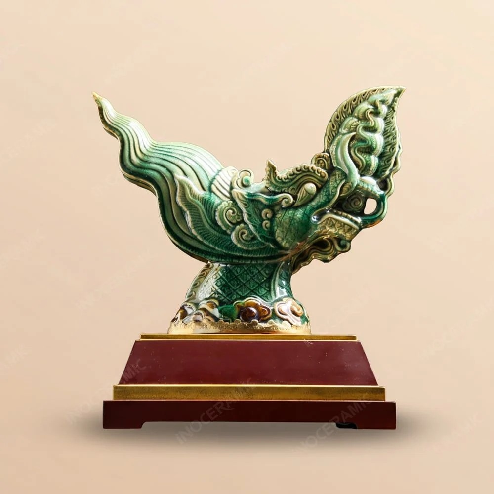 Ly Dynasty Dragon Head Souvenir Figurine