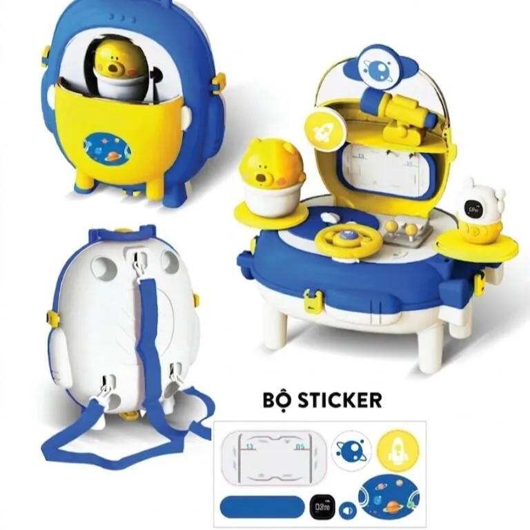 Science backpack toy set