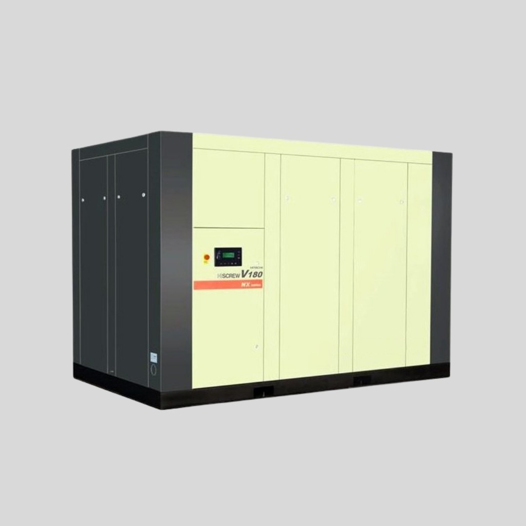 Hitachi Oil-Flooded Screw Air Compressor (180–250 kW)