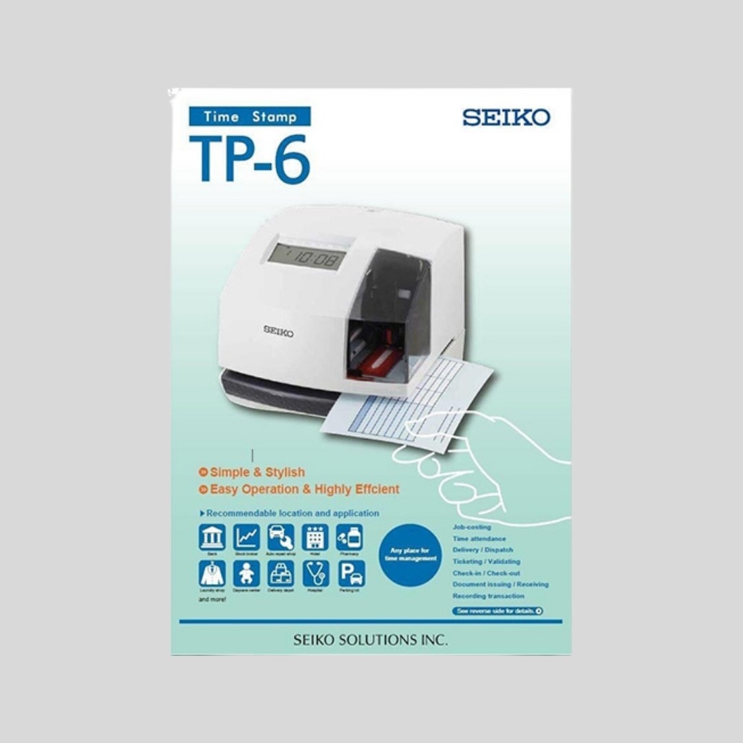 SEIKO TP-6 ​​Document Stamper