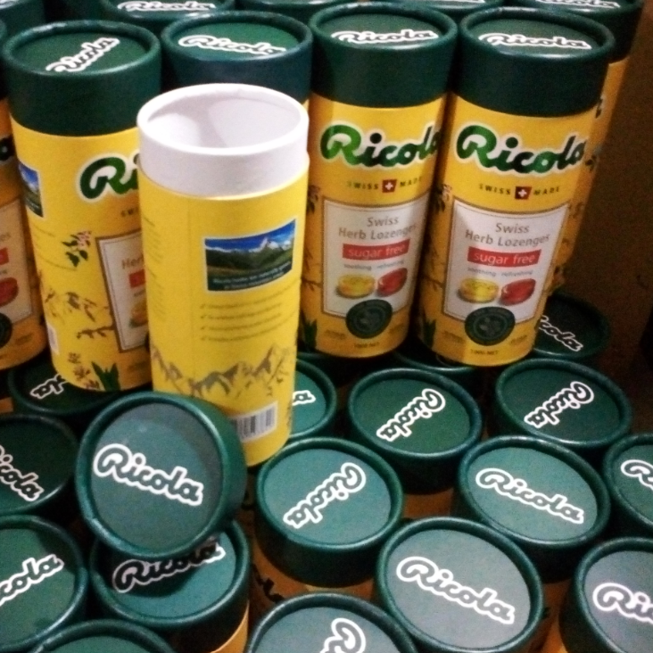 Tin of cookies and candies