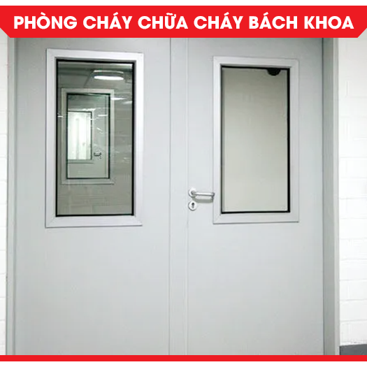 Laboratory fire-resistant door